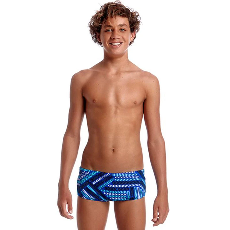 Funky Trunks - Chain Male - Boys Classic Trunks 1 Funky Trunks - Chain Male - Boys Classic Trunks