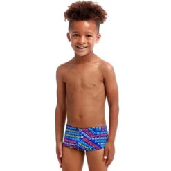 Funky Trunks - Chain Reaction - Toddler Boys Printed Trunks