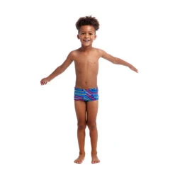 Funky Trunks - Chain Reaction - Toddler Boys Printed Trunks -Funky Trunks funky trunks chain reaction toddler boys printed trunks 3