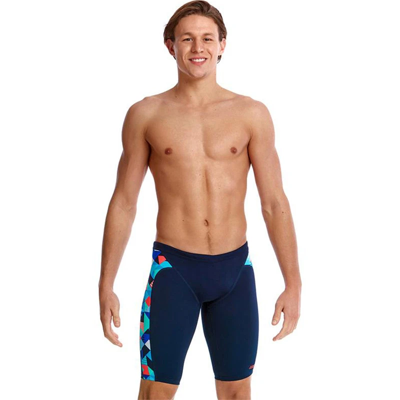 Funky Trunks - Check Republic Mens Training Jammers 1 Funky Trunks - Check Republic Mens Training Jammers