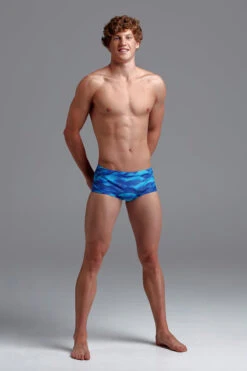 Funky Trunks - Cold Current - Mens Plain Front Trunks -Funky Trunks funky trunks cold current mens plain front trunks 4