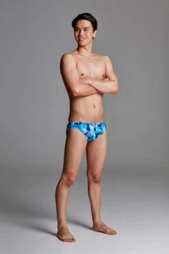 Funky Trunks - Crack Attack Boys Classic Brief -Funky Trunks funky trunks crack attack boys classic brief 4