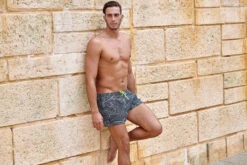 Funky Trunks - Crack Up Mens Shorty Shorts Short -Funky Trunks funky trunks crack up mens shorty shorts short 4