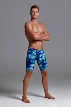 Funky Trunks - Deep Impact - Mens Training Jammers -Funky Trunks funky trunks deep impact mens training jammers 3