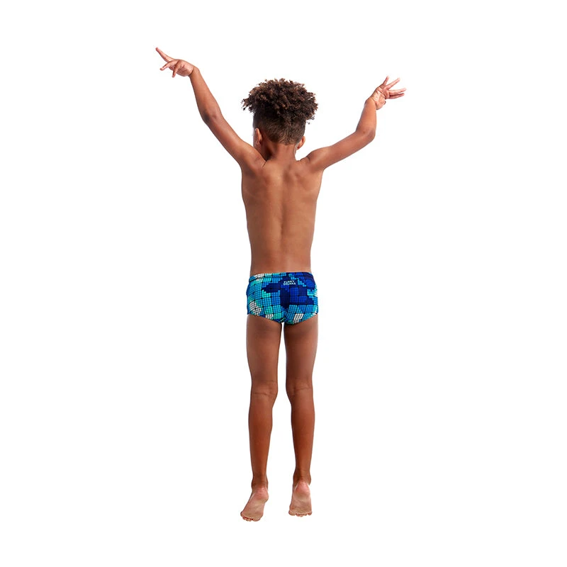 Funky Trunks - Deep Impact - Toddler Boys Printed Trunks 6 Funky Trunks - Deep Impact - Toddler Boys Printed Trunks - Image 6