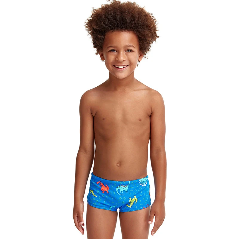 Funky Trunks - Dino Soup - Toddler Boys Printed Trunks 1 Funky Trunks - Dino Soup - Toddler Boys Printed Trunks