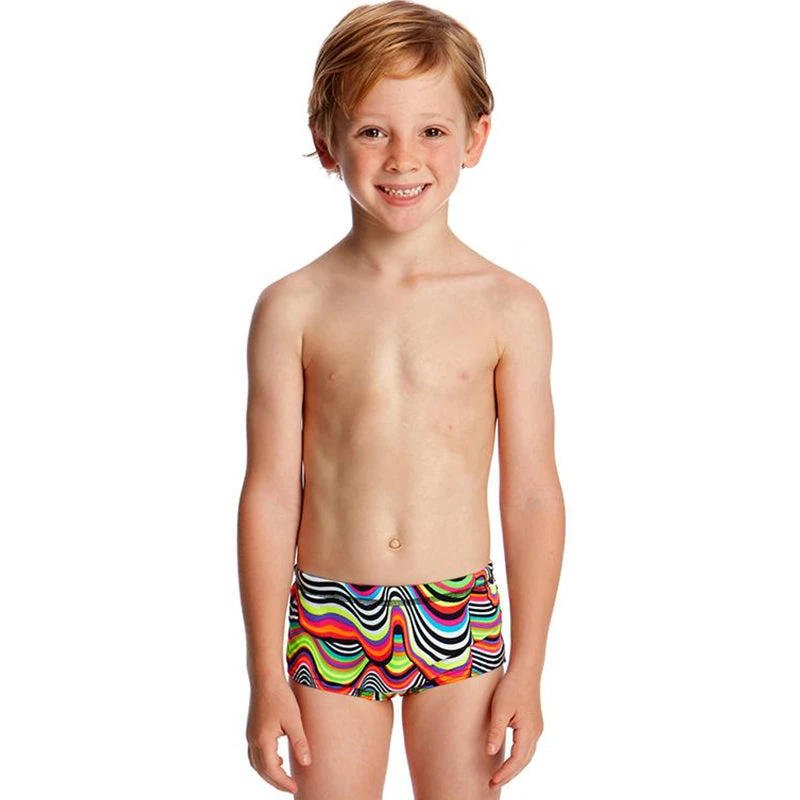 Funky Trunks - Dripping Toddler Boys Printed Trunks 1 Funky Trunks - Dripping Toddler Boys Printed Trunks