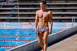 Funky Trunks - Dunking Donuts Mens Classic Trunks -Funky Trunks funky trunks dunking donuts mens classic trunks 10