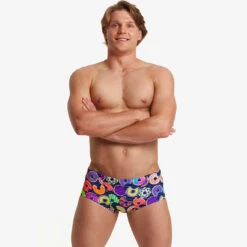 Funky Trunks - Dunking Donuts Mens Classic Trunks -Funky Trunks funky trunks dunking donuts mens classic trunks 3