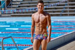 Funky Trunks - Dunking Donuts Mens Classic Trunks -Funky Trunks funky trunks dunking donuts mens classic trunks 9