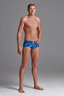 Funky Trunks - Electric Nights - Mens Classic Trunks -Funky Trunks funky trunks electric nights mens classic trunks 4