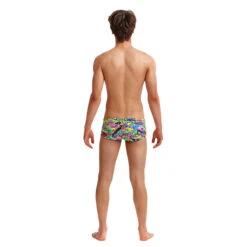Funky Trunks - Fossil Fuel - Boys Classic Trunks -Funky Trunks funky trunks fossil fuel boys classic trunks 3