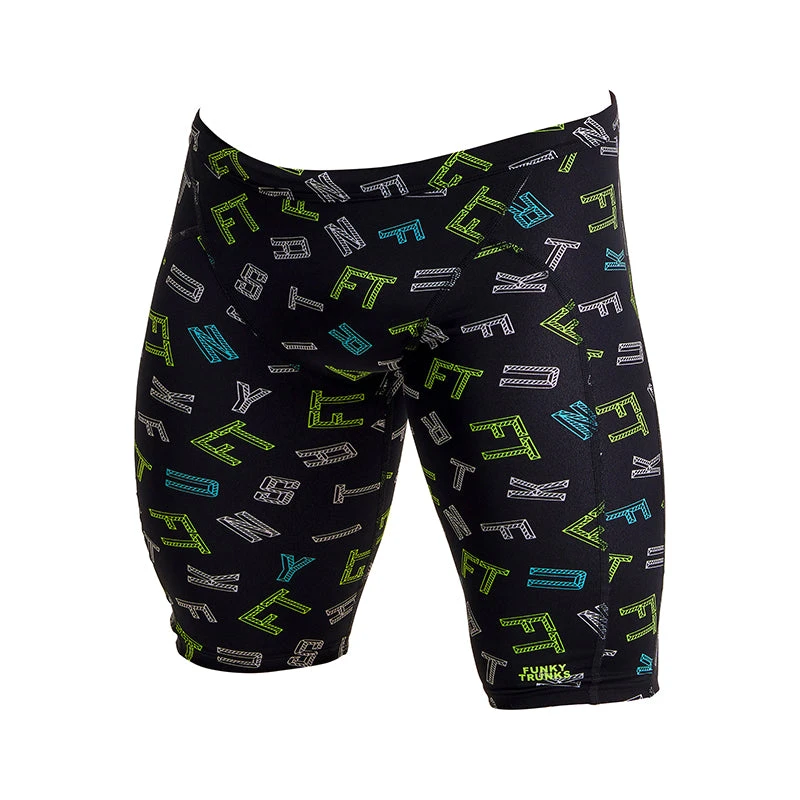 Funky Trunks - FTed - Mens Eco Training Jammers 2 Funky Trunks - FTed - Mens Eco Training Jammers - Image 2