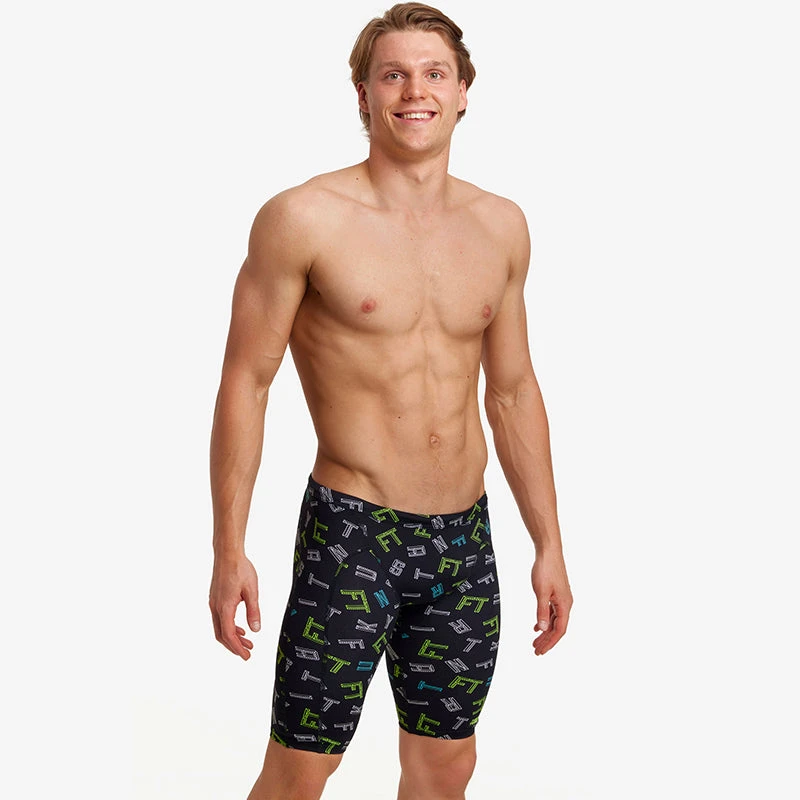 Funky Trunks - FTed - Mens Eco Training Jammers 5 Funky Trunks - FTed - Mens Eco Training Jammers - Image 5