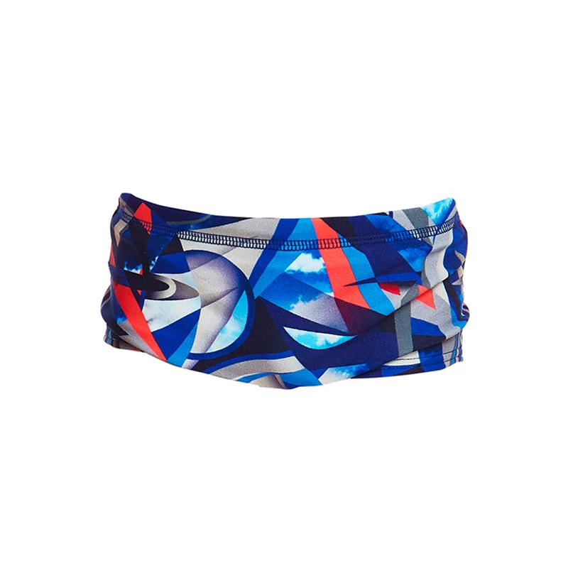 Funky Trunks - Futurismo - Toddler Boys Printed Trunks 2 Funky Trunks - Futurismo - Toddler Boys Printed Trunks - Image 2