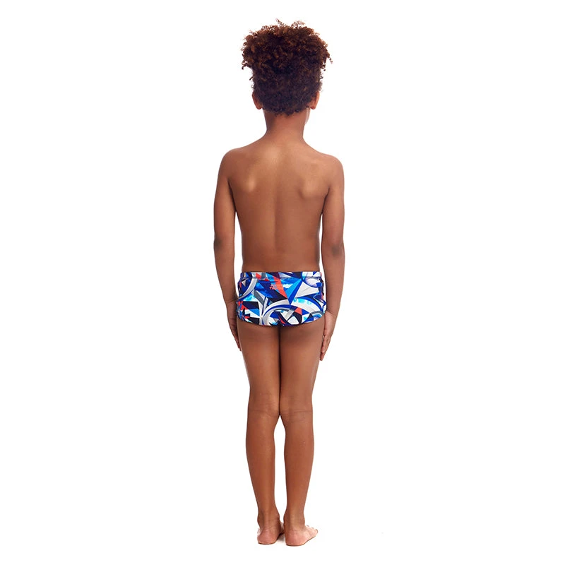 Funky Trunks - Futurismo - Toddler Boys Printed Trunks 3 Funky Trunks - Futurismo - Toddler Boys Printed Trunks - Image 3