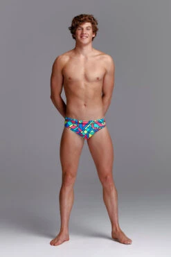 Funky Trunks - Gettin Jiggy - Mens Classic Briefs -Funky Trunks funky trunks gettin jiggy mens classic briefs 4