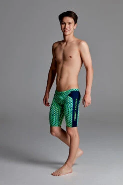 Funky Trunks - Green Gator Boys Training Jammers -Funky Trunks funky trunks green gator boys training jammers 6