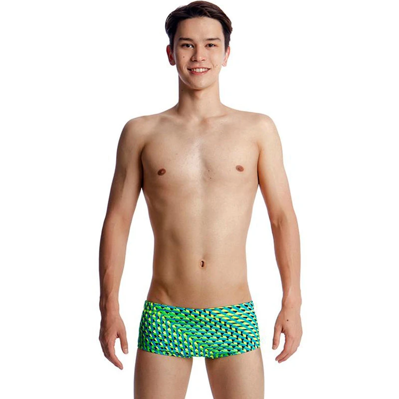 Funky Trunks - Green Gator Boys Classic Trunks 1 Funky Trunks - Green Gator Boys Classic Trunks