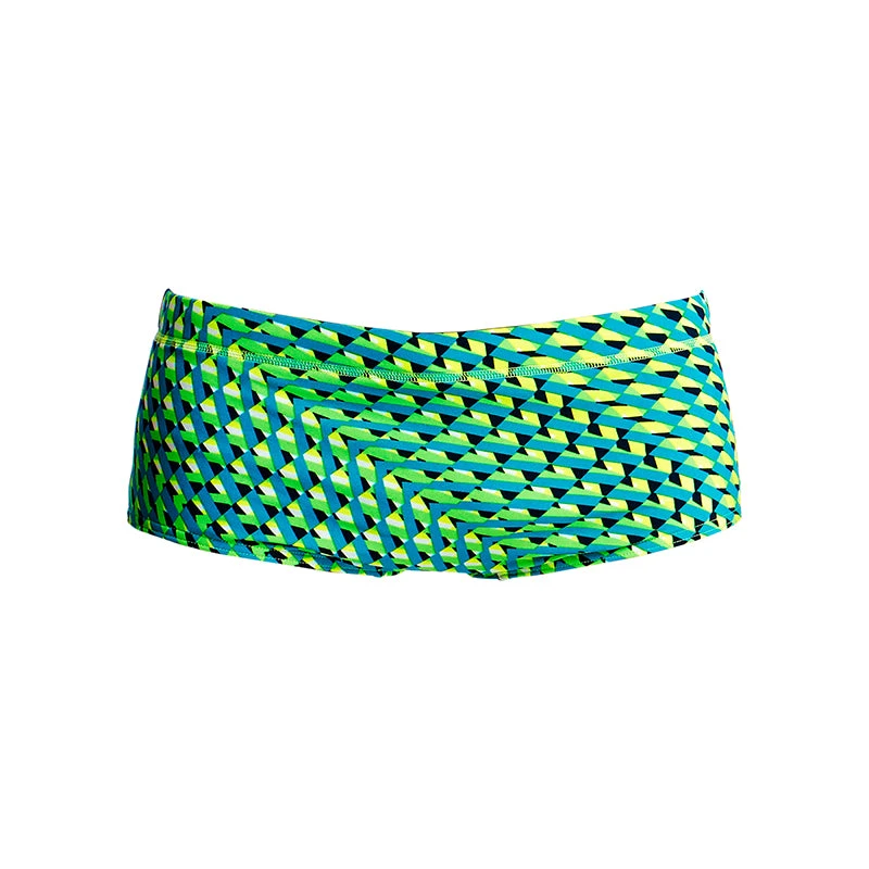 Funky Trunks - Green Gator Boys Classic Trunks 2 Funky Trunks - Green Gator Boys Classic Trunks - Image 2