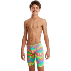 Funky Trunks - Hawaiian Heaven - Boys Training Jammers