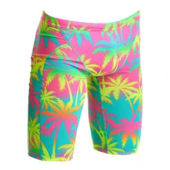 Funky Trunks - Hawaiian Heaven - Boys Training Jammers -Funky Trunks funky trunks hawaiian heaven boys training jammers 3