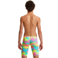 Funky Trunks - Hawaiian Heaven - Boys Training Jammers -Funky Trunks funky trunks hawaiian heaven boys training jammers 4