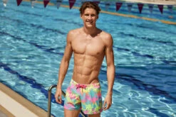 Funky Trunks - Hawaiian Heaven - Mens Shorty Shorts Short -Funky Trunks funky trunks hawaiian heaven mens shorty shorts short 5