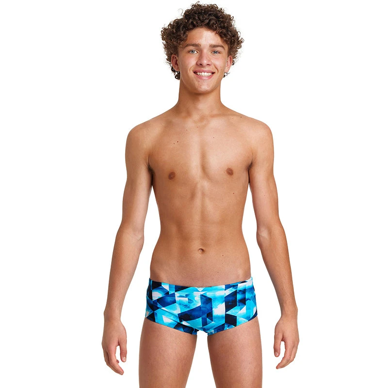 Funky Trunks - Hidden Depths - Boys Sidewinder Trunks 1 Funky Trunks - Hidden Depths - Boys Sidewinder Trunks