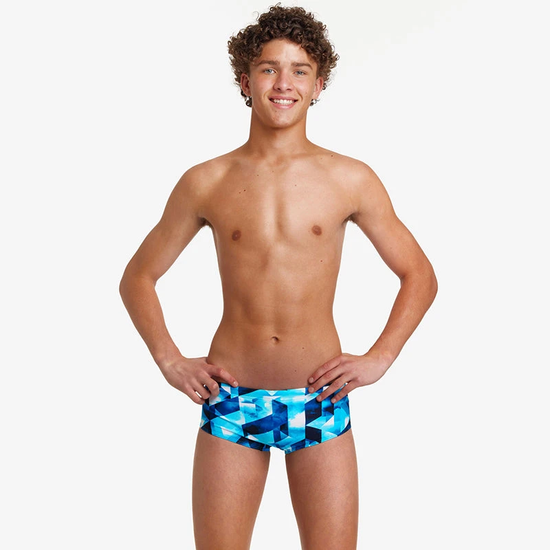 Funky Trunks - Hidden Depths - Boys Sidewinder Trunks 4 Funky Trunks - Hidden Depths - Boys Sidewinder Trunks - Image 4