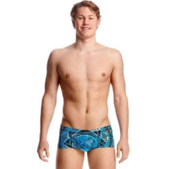 Funky Trunks - Holy Cow Mens Plain Front Trunks