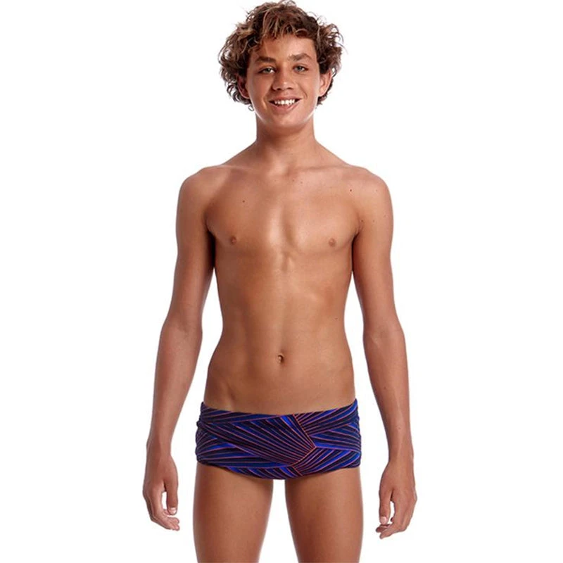 Funky Trunks - Hugo Weave - Boys Classic Trunks 1 Funky Trunks - Hugo Weave - Boys Classic Trunks