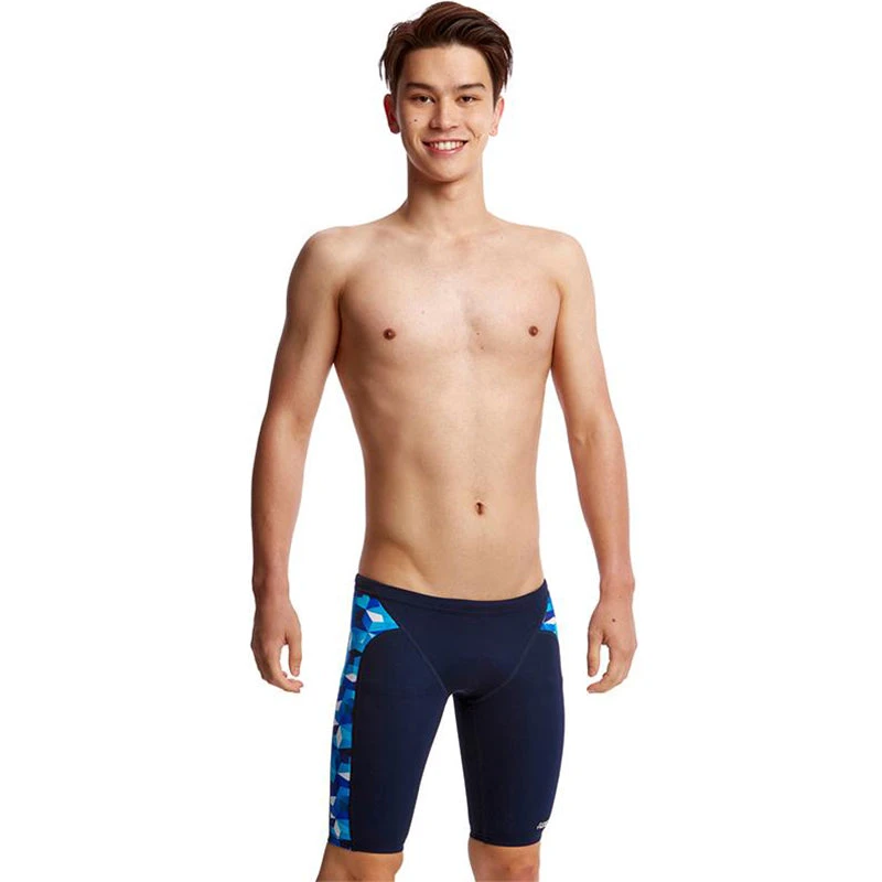 Funky Trunks - Ice Fortress Boys Training Jammer 1 Funky Trunks - Ice Fortress Boys Training Jammer