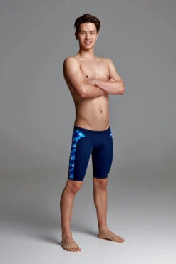 Funky Trunks - Ice Fortress Boys Training Jammer 9 Funky Trunks - Ice Fortress Boys Training Jammer -Funky Trunks funky trunks ice fortress boys training jammer 5