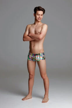 Funky Trunks - Interference Boys Classic Trunks -Funky Trunks funky trunks interference boys classic trunks 4