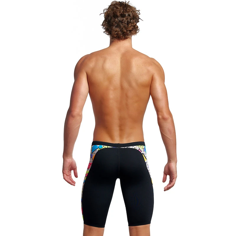 Funky Trunks - Jumbled Up - Mens Training Jammers 4 Funky Trunks - Jumbled Up - Mens Training Jammers - Image 4