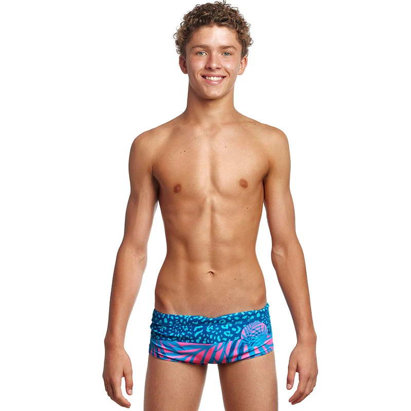 Funky Trunks - Jungle Fever - Boys Classic Trunks 1 Funky Trunks - Jungle Fever - Boys Classic Trunks