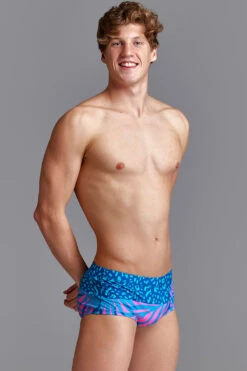 Funky Trunks - Jungle Fever - Mens Plain Front Trunks -Funky Trunks funky trunks jungle fever mens plain front trunks 4