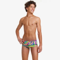 Funky Trunks - Land Lines - Boys Sidewinder Trunks -Funky Trunks funky trunks land lines boys sidewinder trunks 4