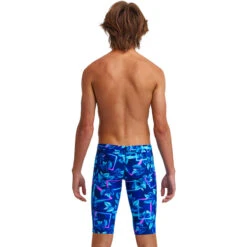 Funky Trunks - Leaf Laser - Boys Training Jammers -Funky Trunks funky trunks leaf laser boys training jammers 3