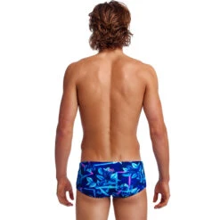 Funky Trunks - Leaf Laser - Mens Sidewinder Trunks -Funky Trunks funky trunks leaf laser mens sidewinder trunks 3