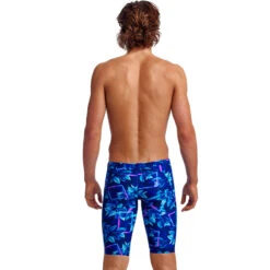 Funky Trunks - Leaf Laser - Mens Training Jammers -Funky Trunks funky trunks leaf laser mens training jammers 3