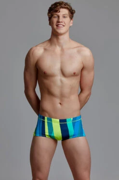 Funky Trunks - Light Sabre - Mens Plain Front Trunks -Funky Trunks funky trunks light sabre mens plain front trunks 3
