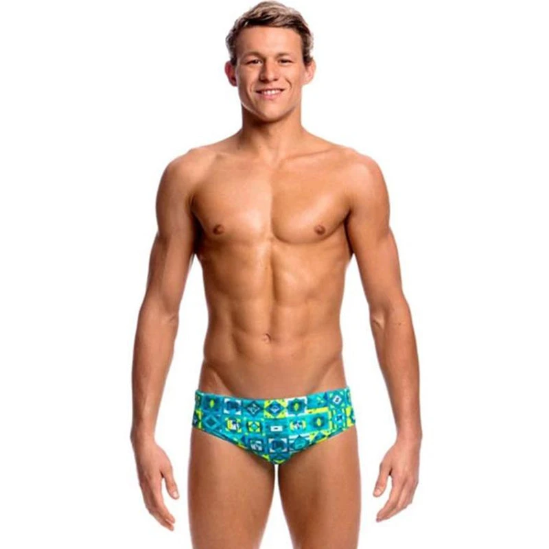 Funky Trunks - Lime Light Mens Classic Briefs 1 Funky Trunks - Lime Light Mens Classic Briefs