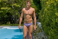 Funky Trunks - Live Streamer - Mens Classic Briefs -Funky Trunks funky trunks live streamer mens classic briefs 6