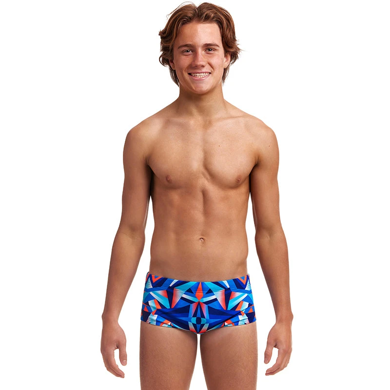Funky Trunks - Mad Mirror - Boys Sidewinder Trunks 1 Funky Trunks - Mad Mirror - Boys Sidewinder Trunks