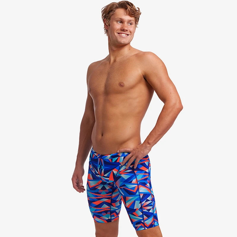 Funky Trunks - Mad Mirror - Mens Training Jammers 4 Funky Trunks - Mad Mirror - Mens Training Jammers - Image 4