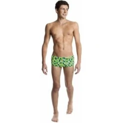 Funky Trunks - Golden Honeycomb Mens Classic Trunk 8 Funky Trunks - Golden Honeycomb Mens Classic Trunk -Funky Trunks funky trunks mens swimwear classic trunk golden honeycomb 3