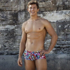 Funky Trunks - Heads Of State Mens Classic Trunks 7 Funky Trunks - Heads Of State Mens Classic Trunks -Funky Trunks funky trunks mens swimwear heads of state classic trunks 3