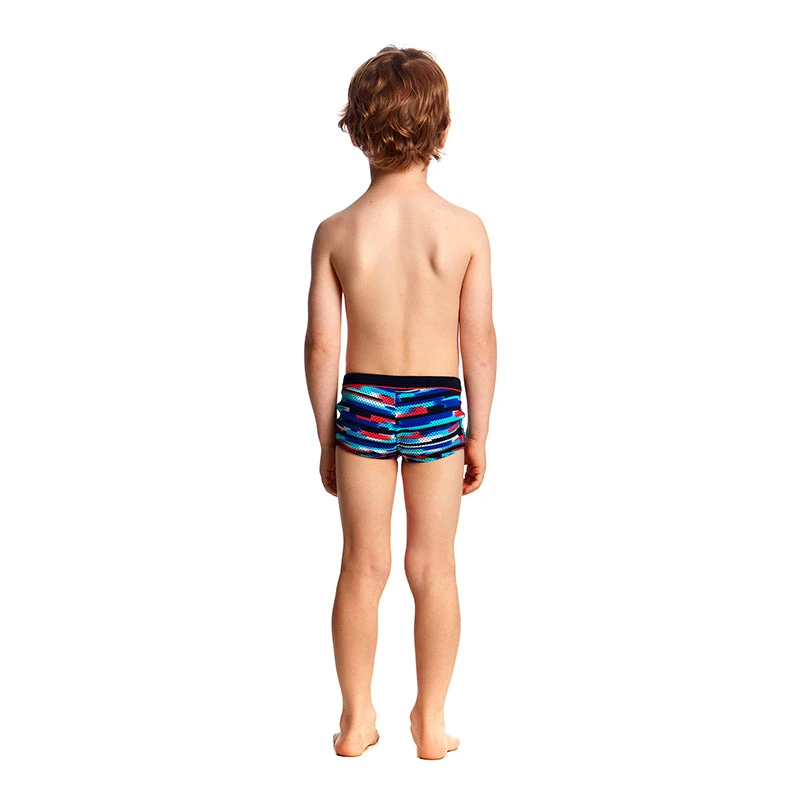 Funky Trunks - Meshed Up Toddler Boys Square Trunks 3 Funky Trunks - Meshed Up Toddler Boys Square Trunks - Image 3